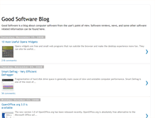 Tablet Screenshot of good-software.blogspot.com