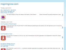 Tablet Screenshot of inspiringnow2012.blogspot.com