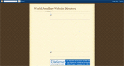 Desktop Screenshot of jewellerywebdir.blogspot.com