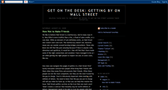 Desktop Screenshot of getonthedesk.blogspot.com