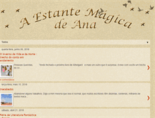 Tablet Screenshot of estantemagica.blogspot.com
