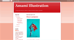 Desktop Screenshot of amami-illustration.blogspot.com