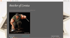 Desktop Screenshot of butcher-of-corsica.blogspot.com