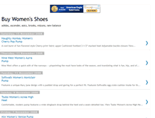 Tablet Screenshot of buywomensshoes.blogspot.com