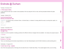 Tablet Screenshot of durhamendnote.blogspot.com