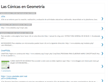 Tablet Screenshot of lasconicasengeometria.blogspot.com