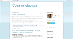 Desktop Screenshot of cosamistupisce.blogspot.com