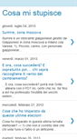 Mobile Screenshot of cosamistupisce.blogspot.com