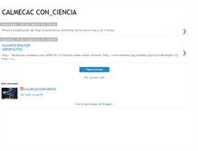 Tablet Screenshot of calmecacconciencia.blogspot.com