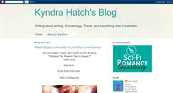 Desktop Screenshot of kyndrahatch.blogspot.com