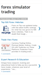 Mobile Screenshot of forexcurrencytrades.blogspot.com