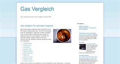 Desktop Screenshot of gas-vergleich.blogspot.com