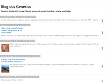 Tablet Screenshot of blogdosgenesios.blogspot.com