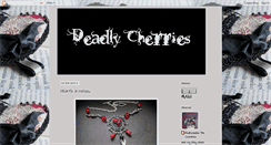 Desktop Screenshot of deadlycherries.blogspot.com