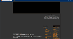 Desktop Screenshot of printer-resetter-program.blogspot.com