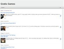 Tablet Screenshot of gratisgamedownload.blogspot.com