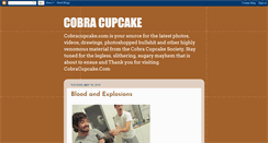 Desktop Screenshot of cobracupcake.blogspot.com