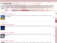 Tablet Screenshot of cucarachita.blogspot.com