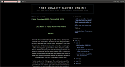 Desktop Screenshot of freequalitymoviesonline.blogspot.com