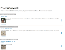 Tablet Screenshot of princesssnowballarchives.blogspot.com