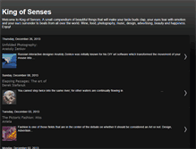 Tablet Screenshot of kingofsenses.blogspot.com