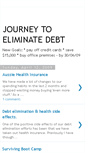 Mobile Screenshot of journey-eliminate-debt.blogspot.com