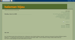 Desktop Screenshot of halamanhijau.blogspot.com