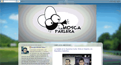 Desktop Screenshot of lamoscaparlera.blogspot.com