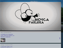 Tablet Screenshot of lamoscaparlera.blogspot.com