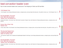 Tablet Screenshot of convectiontoasterovenz.blogspot.com