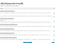 Tablet Screenshot of lollipopunderstress.blogspot.com
