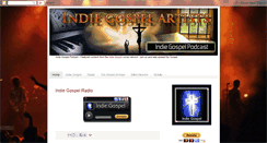 Desktop Screenshot of indiegospelpodcast.blogspot.com