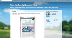 Desktop Screenshot of ailesirketleri.blogspot.com