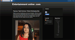 Desktop Screenshot of entertainmentonlinecom.blogspot.com