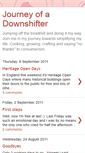 Mobile Screenshot of journey-of-a-downshifter.blogspot.com