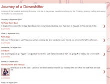 Tablet Screenshot of journey-of-a-downshifter.blogspot.com