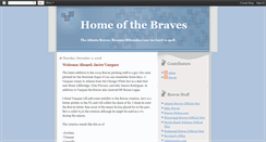 Desktop Screenshot of homeofthebraves.blogspot.com