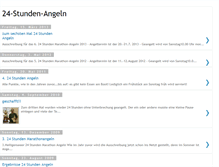 Tablet Screenshot of marathonangeln.blogspot.com