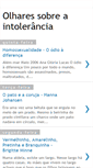 Mobile Screenshot of olharaintolerancia.blogspot.com