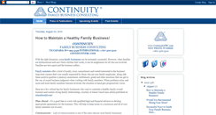 Desktop Screenshot of continuityfbc.blogspot.com