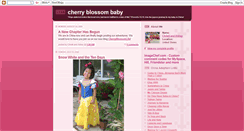 Desktop Screenshot of cherryblossombaby.blogspot.com
