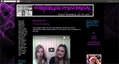 Desktop Screenshot of borderlinephenomenal.blogspot.com