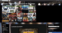Desktop Screenshot of musikanortenaycorridosdedjcheko.blogspot.com