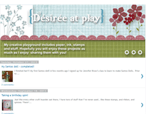 Tablet Screenshot of desiree-at-play.blogspot.com