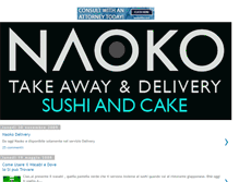 Tablet Screenshot of naoko-sushi-roma.blogspot.com