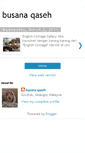 Mobile Screenshot of busanaqaseh.blogspot.com