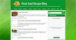 Desktop Screenshot of foodrecipesblog.blogspot.com