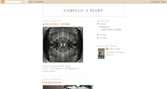 Desktop Screenshot of camilladiary.blogspot.com