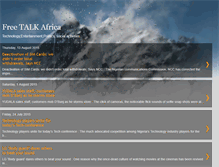 Tablet Screenshot of freetalkafrica.blogspot.com