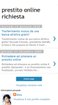 Mobile Screenshot of prestito-online-richiesta.blogspot.com